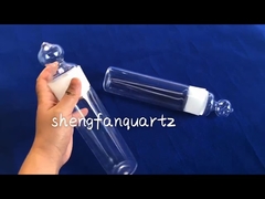 Serbatoio di pulizia del vetro al quarzo resistente agli acidi e agli alcali Reattore del piatto della cultura 1100℃