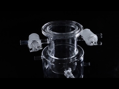 Strumento in vetro al quarzo da 300 mm personalizzato per il settore dei semiconduttori