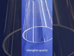 Tubo al quarzo ad alta resistenza