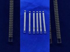 Fabbrica su misura resistente alla corrosione di quarzo a canne a fessura di boa di quarzo