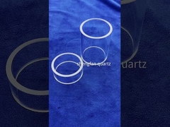 Fabbrica Custom Quartz Glass Pipe Grande diametro