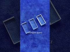 Lastra di vetro uv trasparente su misura del quarzo per il vetro 100mm della vista