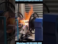 Come vengono fatti i tubi a flange di quarzo?