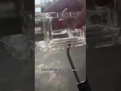 Piastra di quarzo di qualità superiore di silice fuso crogibile per applicazioni ad alta temperatura