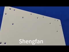 Flangia della tubazione del quarzo della fornace con i grandi giunti Trasparente Elevata purezza