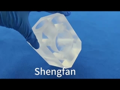 Lastra di vetro al quarzo ad alta temperatura, piastra fusa, piatto personalizzato