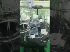 Reattore in vetro al quarzo