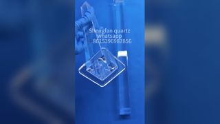 Protezione UV per tubo in vetro al quarzo ad alta trasmittanza