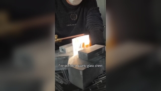 Lastre personalizzate resistenti alle alte temperature in vetro al quarzo