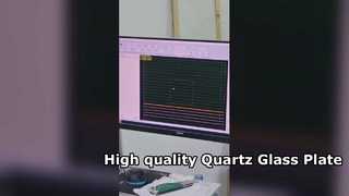 Placca di vetro di quarzo di alta qualità