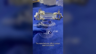 Vetro al quarzo di alta qualità per reattori