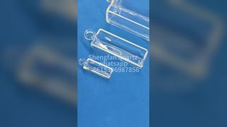 Prezzo di fabbrica ad alta purezza per porta wafer in vetro al quarzo