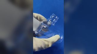 Tubi conici al quarzo realizzati in fabbrica con resistenza alle alte temperature e resistenza alla corrosione